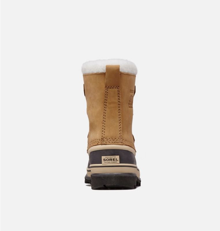 Sorel Barn Vinterkängor Brun/Svarta - Youth Caribou™ - YNW-372061